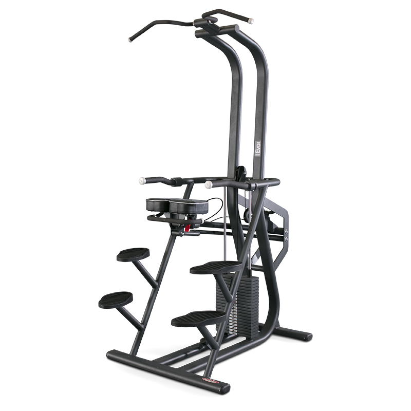 CHIN AND DIP COUNTERBALANCED