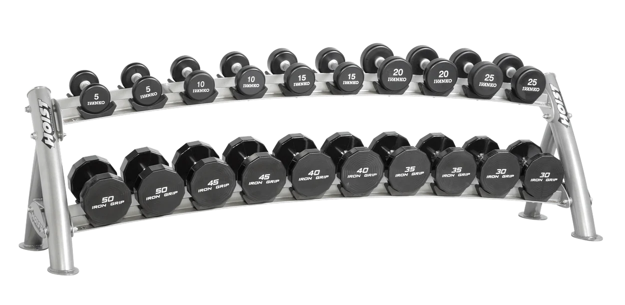 CF-3461-2 2-TIER HORIZONTAL DUMBBELL RACK