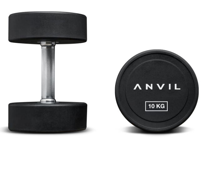 ANVIL RUBBER DUMBBELLS