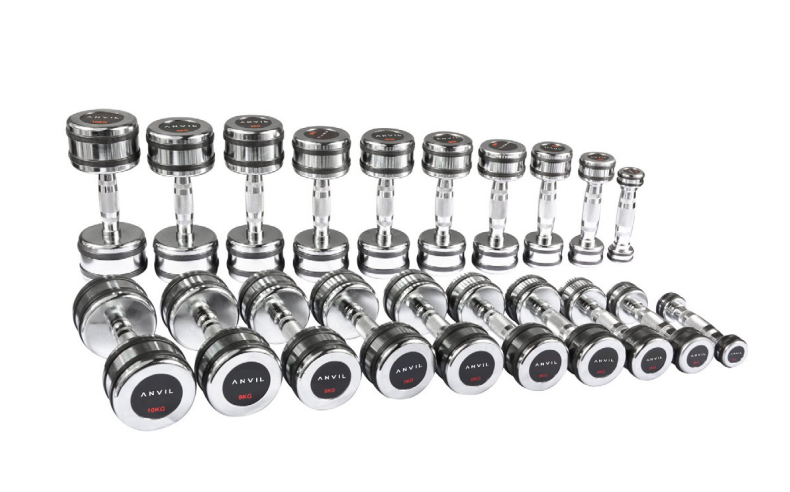 ANVIL CHROMED DUMBBELL