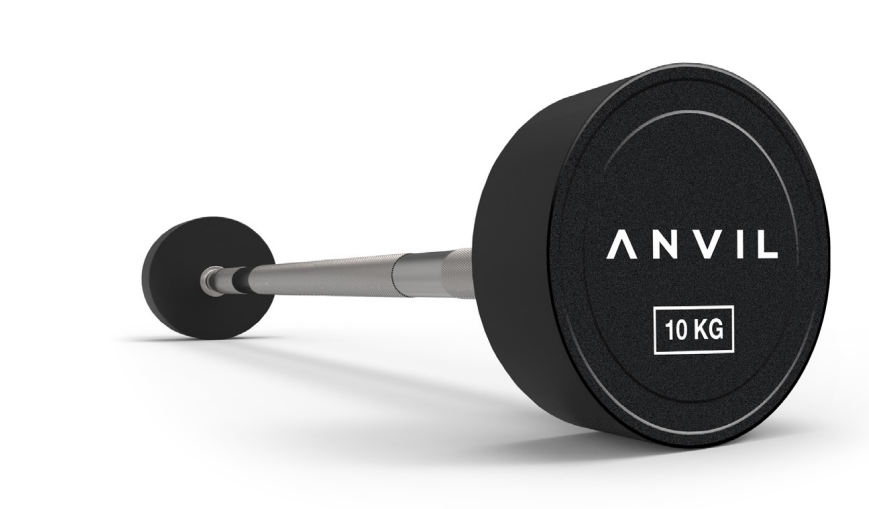 ANVIL DELUX RUBBER & CPU STRAIGHT BARBELLS
